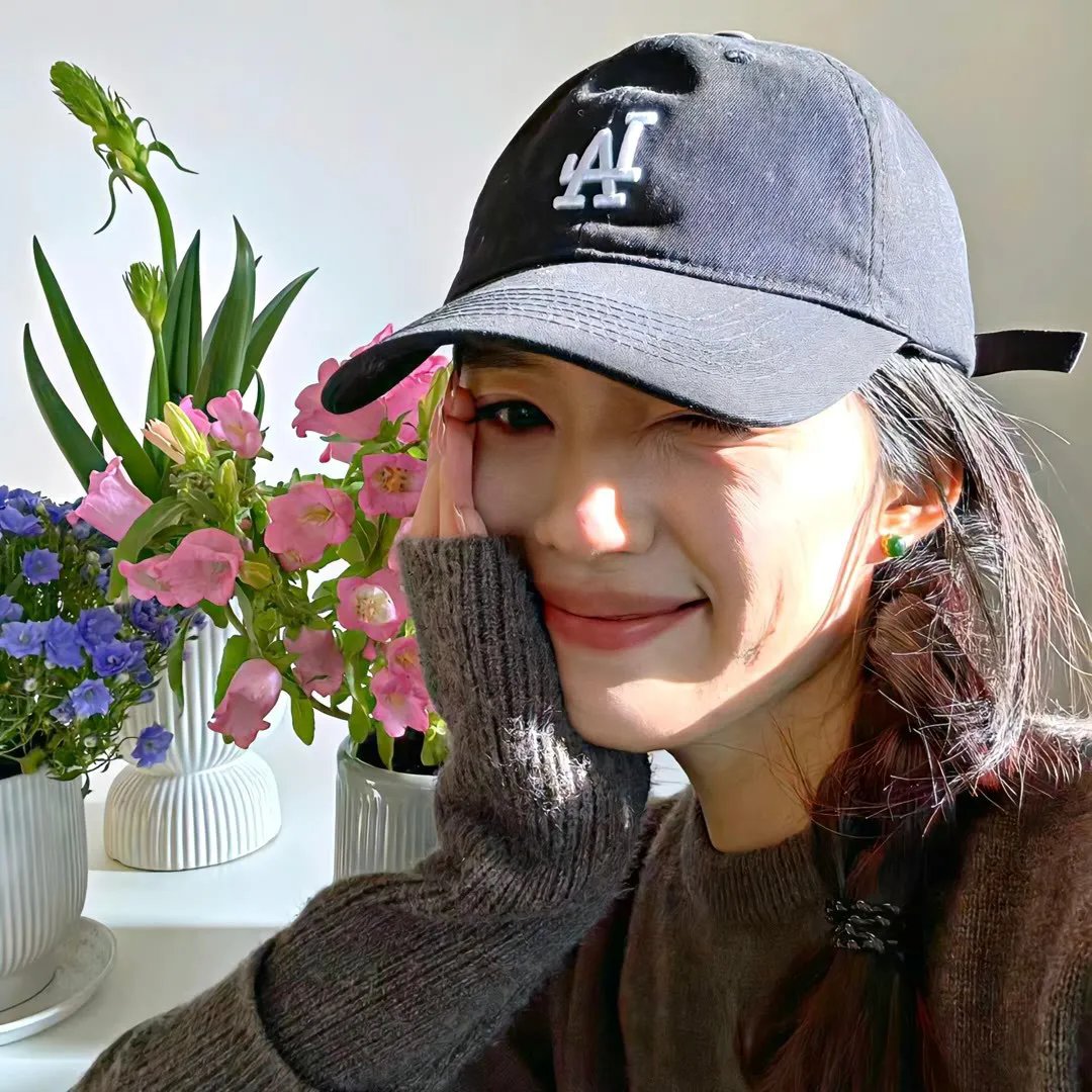 在水中